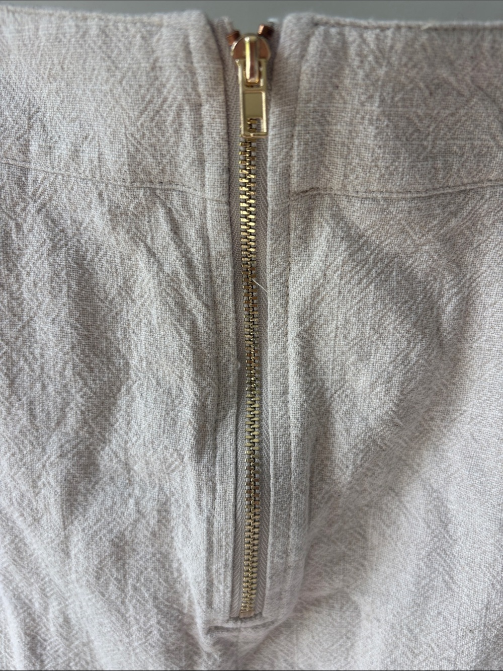Lioness Lola Linen Mini Skirt in Cream - Picture 4 of 5
